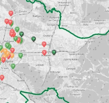 Apartment Blizu Centra In Na Robu Tivolija *